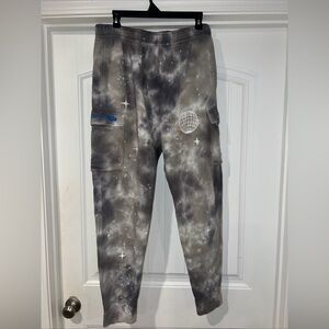 Nike Spacewave Galaxy Men Club Fleece Spacewave Cargo Pants Joggers size L